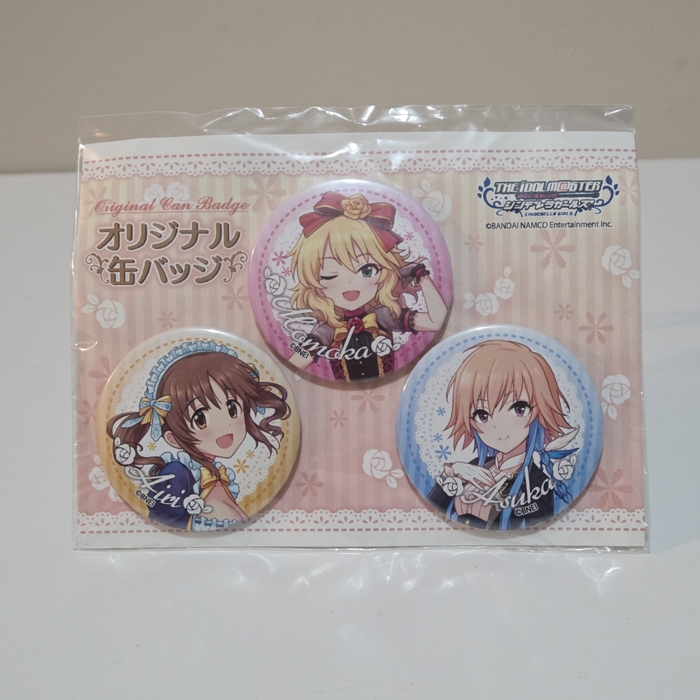 *3 for $30* Idolm@ster Cinderella Girls Can Badge Pin Set - Idolmaster Game